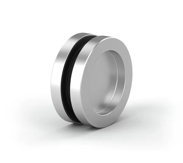 Round shell handle, closed